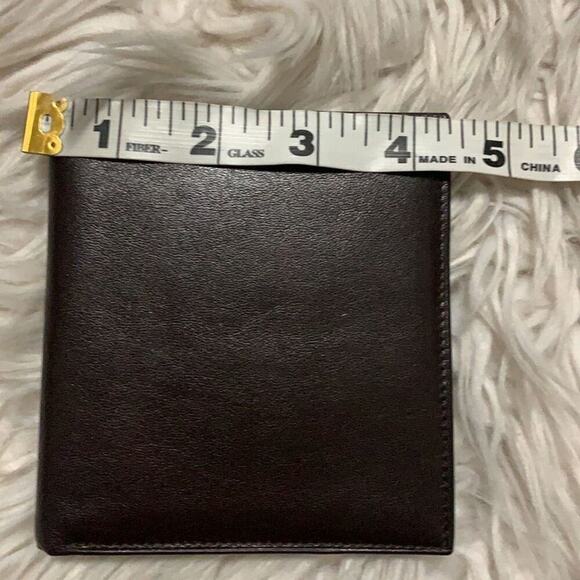 NWOT CHRISTOPHER BATES GENUINE LEATHER 11 COMPARTMENTS WALLET - Picture 4 of 5